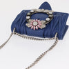 Secondhand Miu Miu Madras Crystal Buckle Shoulder Bag Matelasse
