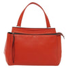 Secondhand Celine Edge Bag Orange Leather Bags