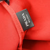 Prada Logo Tote Printed Canvas