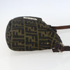 Fendi Vintage Pocket Shoulder Bag Zucca Canvas