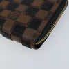 Secondhand Louis Vuitton Zippy Wallet NM Damier Piet