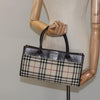 Secondhand Burberry Nova Check Handbag Nova Check Canvas and