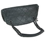 Chanel Just Mademoiselle Bag Quilted Iridescent Leather