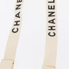 Chanel Logo Suspenders Canvas