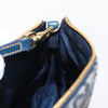 Christian Dior Vintage Saddle Bag Diorissimo Canvas
