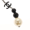 Secondhand Chanel CC Pearl Necklace Faux Pearls and