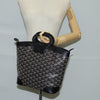 Secondhand Goyard Beluga Bag Black Canvas Bags