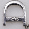 Secondhand Christian Dior CD logo clip earrings Silver -plated
