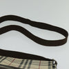 Secondhand Burberry Vintage Flap Crossbody Bag Haymarket