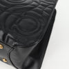 Salvatore Ferragamo Gancini Convertible Tote Quilted Leather