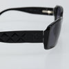 Secondhand Chanel Camélia sunglasses Black Plastic Accessories
