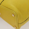 Secondhand Celine Shoulder Bag Yellow Leather Bags