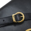 Salvatore Ferragamo Gancini Shoulder Bag Leather