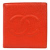 Secondhand Chanel Vintage Timeless CC Bifold Wallet Caviar