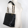Chanel Petite Shopping Tote Quilted Caviar