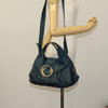 Secondhand Bvlgari Chandra Hobo Blue Leather Bags