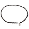 Chanel Vintage CC Chain Belt Metal and Leather