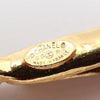 Secondhand Chanel Feather CC Pendant Necklace Metal with Faux Pearl and