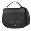 Chanel Coco Curve Flap Messenger Calfskin and Quilted Goatskin