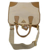 Secondhand Prada Convertible Tote Canvas and Saffiano