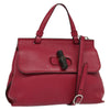 Gucci Bamboo Daily Top Handle Bag Leather