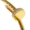 Secondhand Cartier Juste un Clou Bracelet 18K Yellow Gold with Diamonds