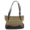 Secondhand Burberry Nova Check Tote canvas check pattern