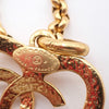 Secondhand Chanel Vintage CC Heart Pendant Long Necklace