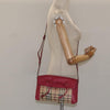 Secondhand Burberry Flap Shoulder Bag Nova Check