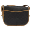 Christian Dior Vintage Honeycomb Flap Crossbody Bag Coated Canvas
