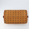MCM Visetos Handbag Canvas and Leather