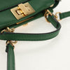 Secondhand Fendi Peekaboo Bag Green Leather Bags