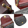 Secondhand Chanel Vintage Half Moon Flap Bag Quilted