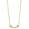 Secondhand Tiffany & Co. T Smile Pendant Necklace 18K Yellow