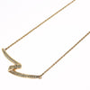 Secondhand Christian Dior CD Pendant Necklace Gold-plated
