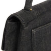 Chanel Vintage Classic Top Handle Flap Bag Denim