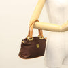Secondhand MCM Visetos Handbag Brown Nylon Bags