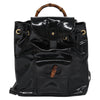 Gucci Vintage Bamboo Backpack Patent