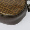 Fendi Vintage Zip Crossbody Bag Zucchino Canvas