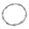 Tiffany & Co. Bamboo Bangle Bracelet Sterling Silver