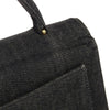Chanel Vintage Classic Top Handle Flap Bag Denim