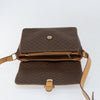 Celine Vintage Macadam Shoulder Bag Canvas and Leather