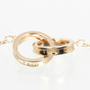 Tiffany & Co. 1837 Interlocking Circles Chain Bracelet 18K Rose Gold