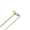 Secondhand Christian Dior Logo Heart Pendant Necklace