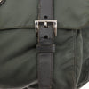 Secondhand Prada Double Buckle Flap Messenger Bag Tessuto