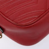 Gucci GG Marmont Triple Zip Chain Bag Matelasse Leather