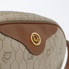 Secondhand Christian Dior Vintage Honeycomb Shoulder Bag Canvas and