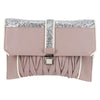 Miu Miu Madras Chain Clutch Matelasse Leather with Glitter