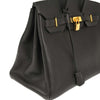 Hermes Birkin Handbag Black Togo with Gold Hardware