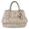 Prada Gaufre Convertible Tote Nappa Leather